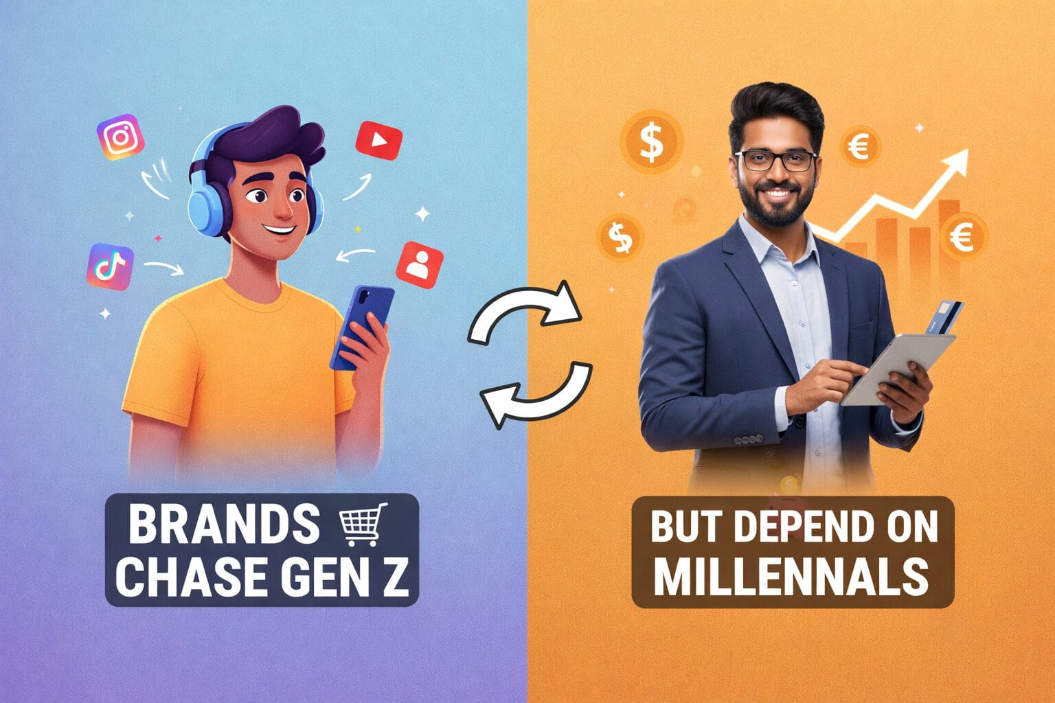 Gen Z vs Millennials: Kaun Hai Brands Ka real Customer? (Consumer War Explained)