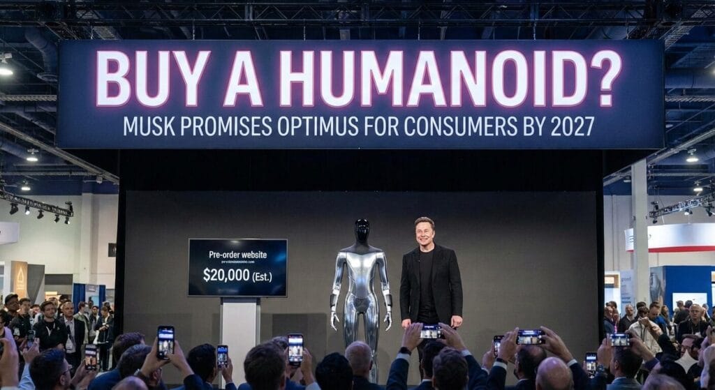 Buy a Humanoid? Musk Promises Optimus for Consumers by 2027