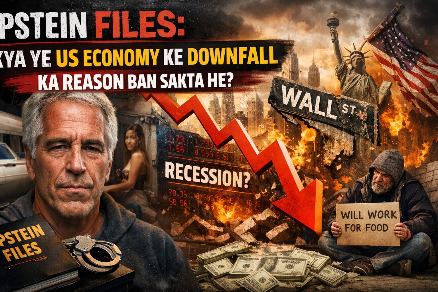 Why epstein files released now? the end of US economy!