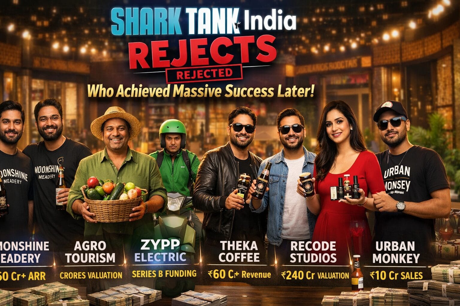 "Shark Tank India rejects" who achieved massive success later!