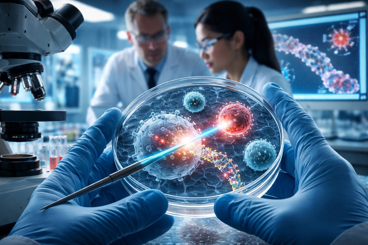 Did scientist just remove HIV from human immune cells using Crispr?