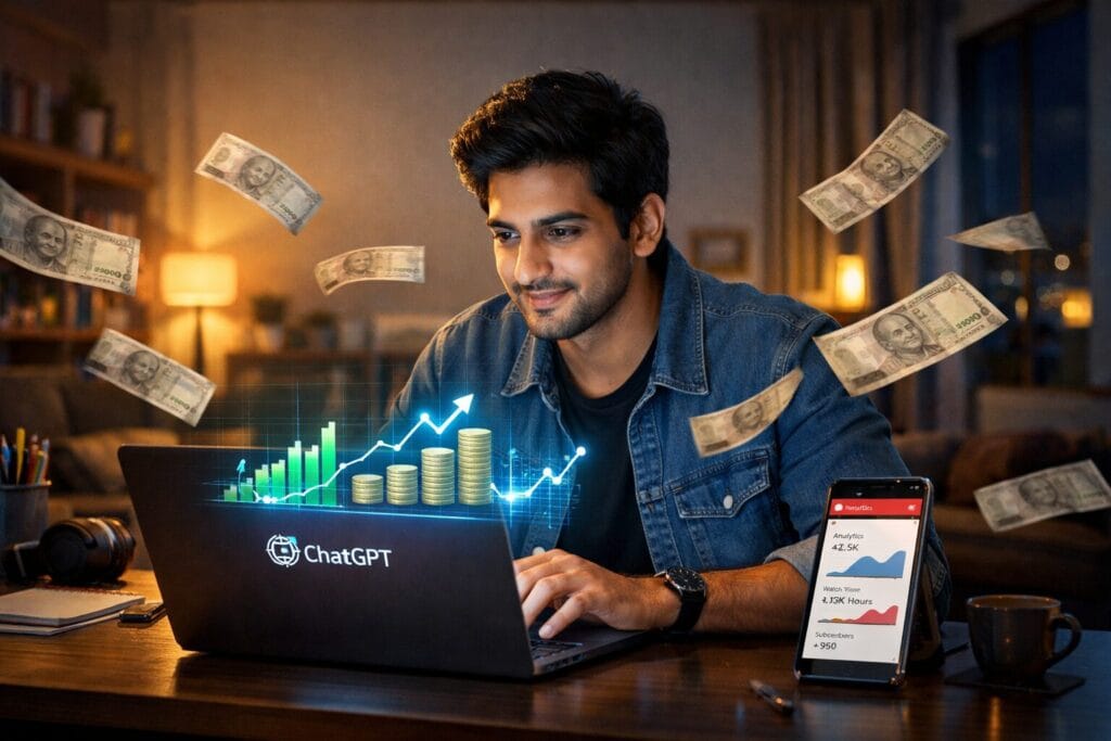 ChatGPT Se Paise Kaise Kama Rahe Hain Indians in 2026 (Real Examples)