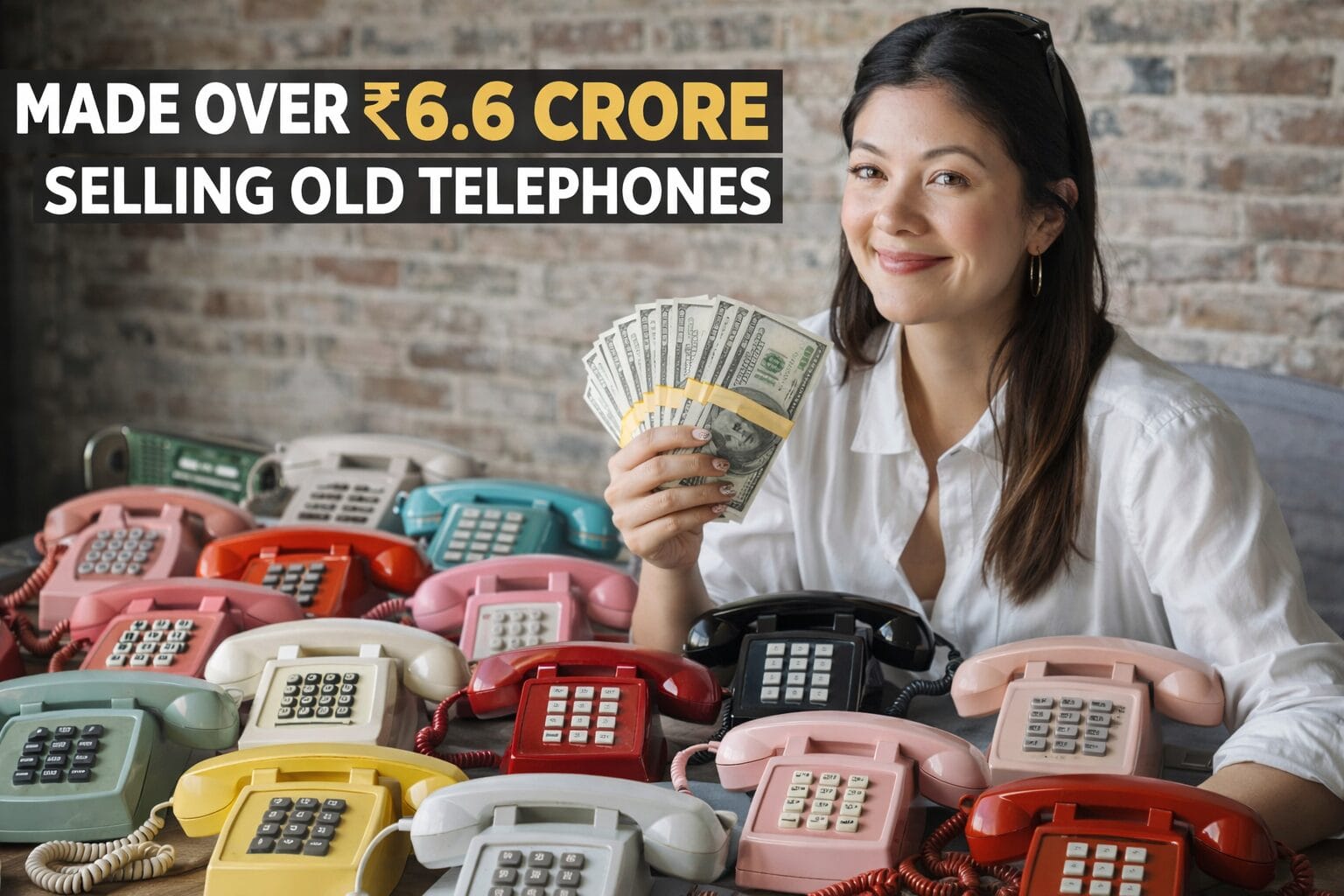 iss ladki ne landline phone bechkar 6.6 cr kamaaye sirf 6 mahino me!