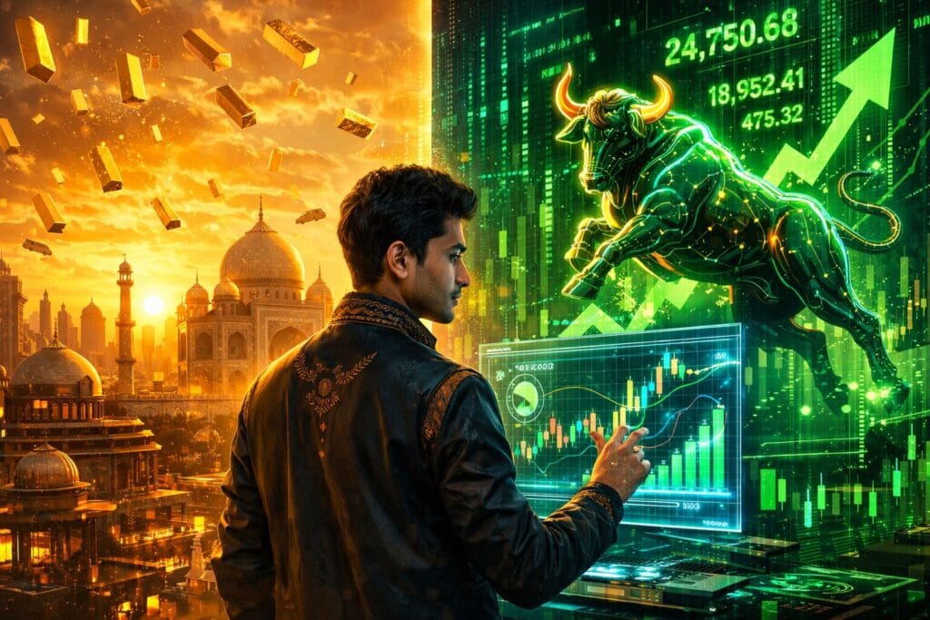 nifty 50 vs gold etf which is best in 2026? with proofs!