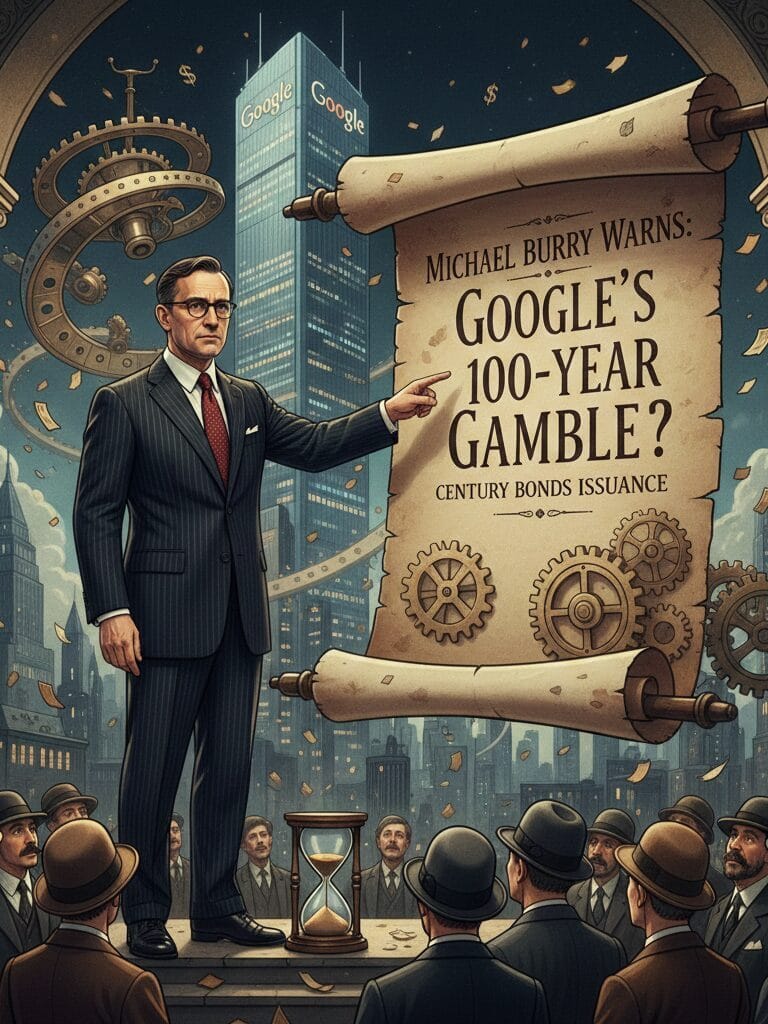 Why michael burry warn's to google for 100 year bonds!