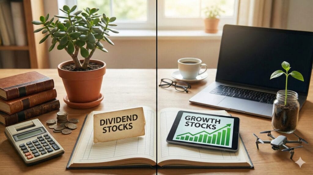 dividend stocks vs growth stocks which is better?
