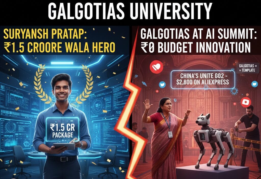 🔥What happened at Galgotias University : ek sikke ke 2 pahlu