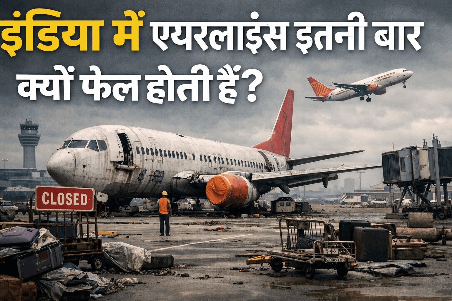 Why do so many airlines fail every year in india?