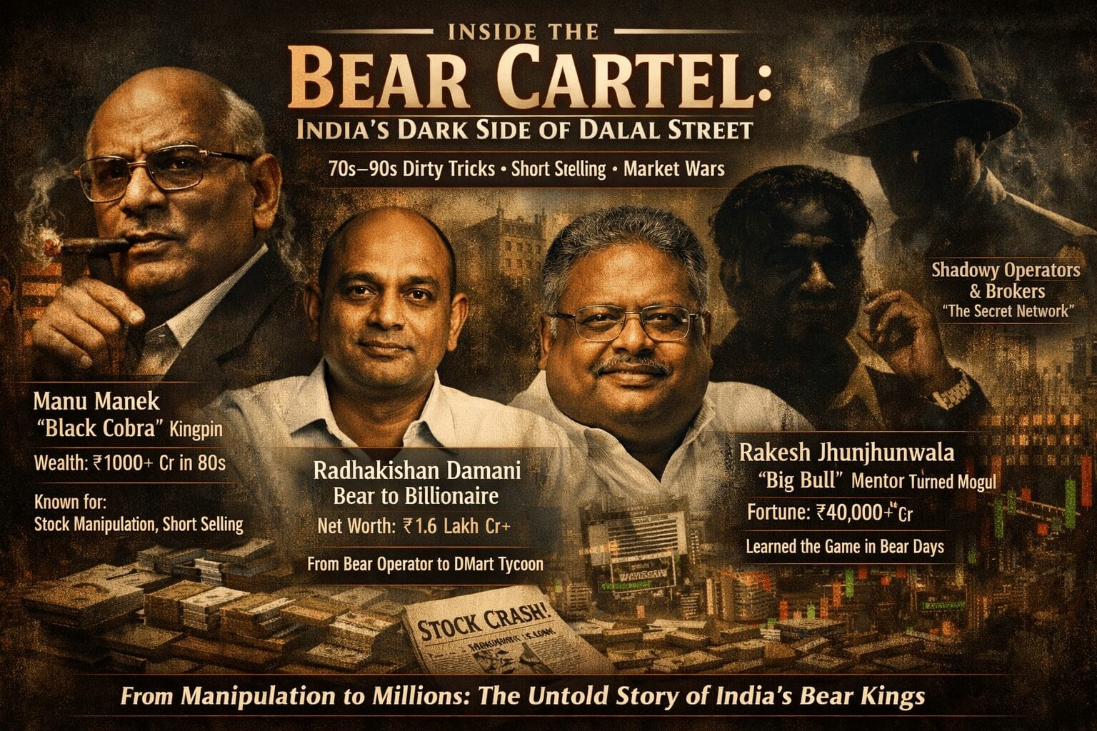 All members of bear cartel who ruled the stock maket