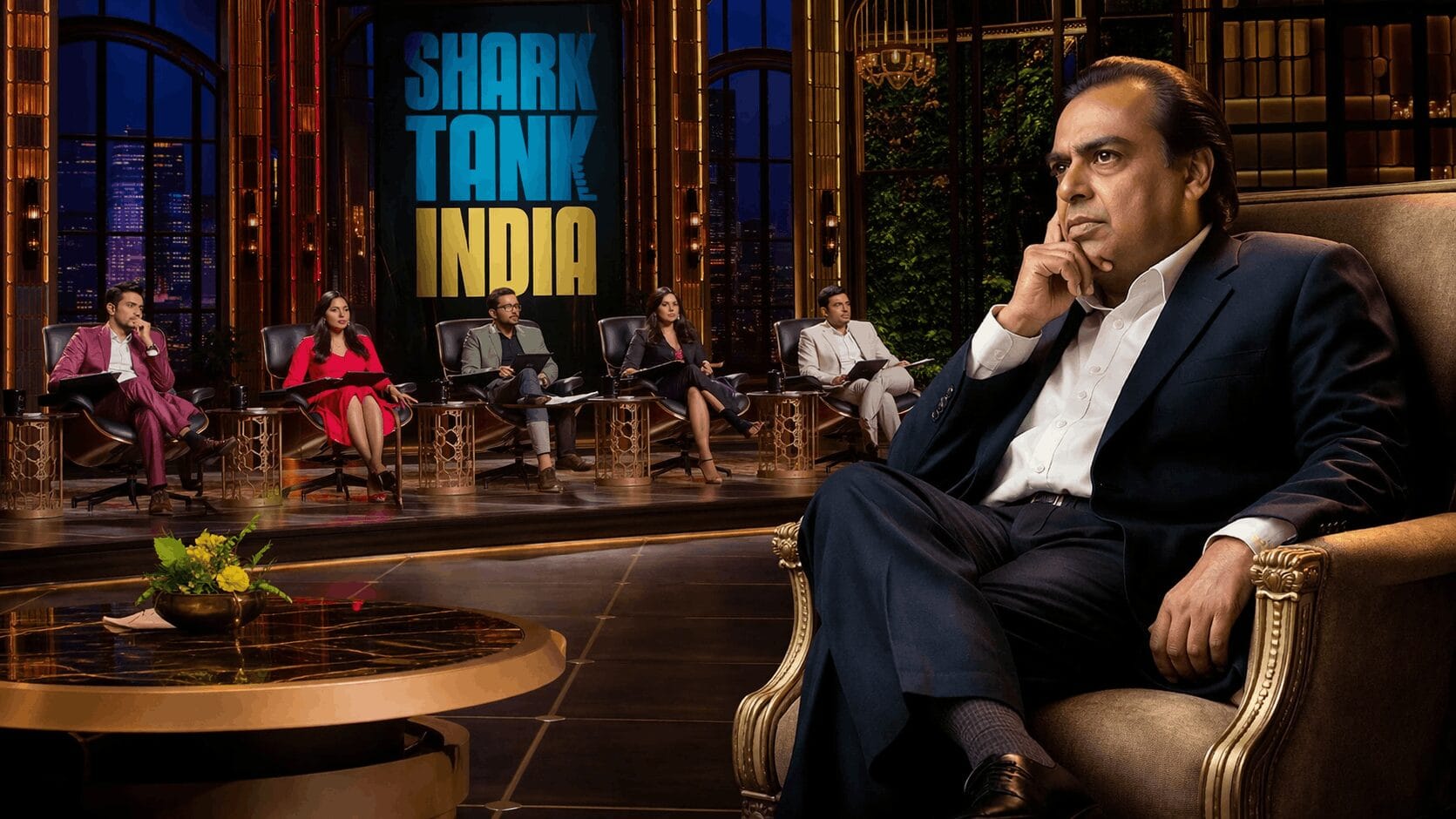 why ambani is not in shark tank?