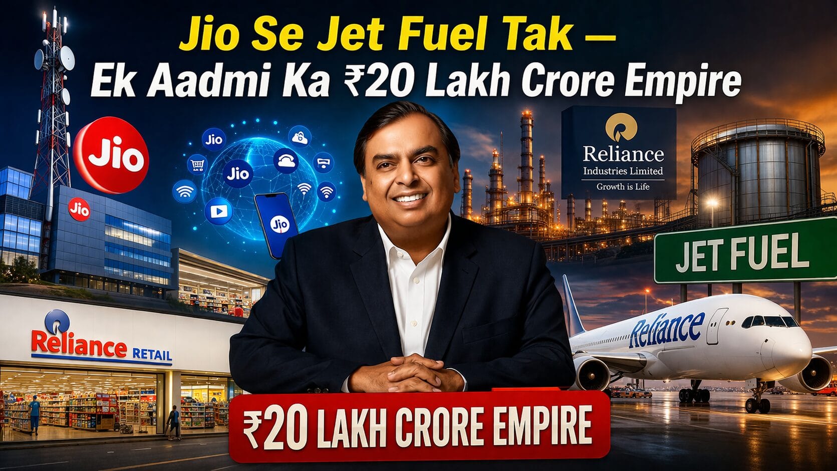 Mukesh ambani all company list