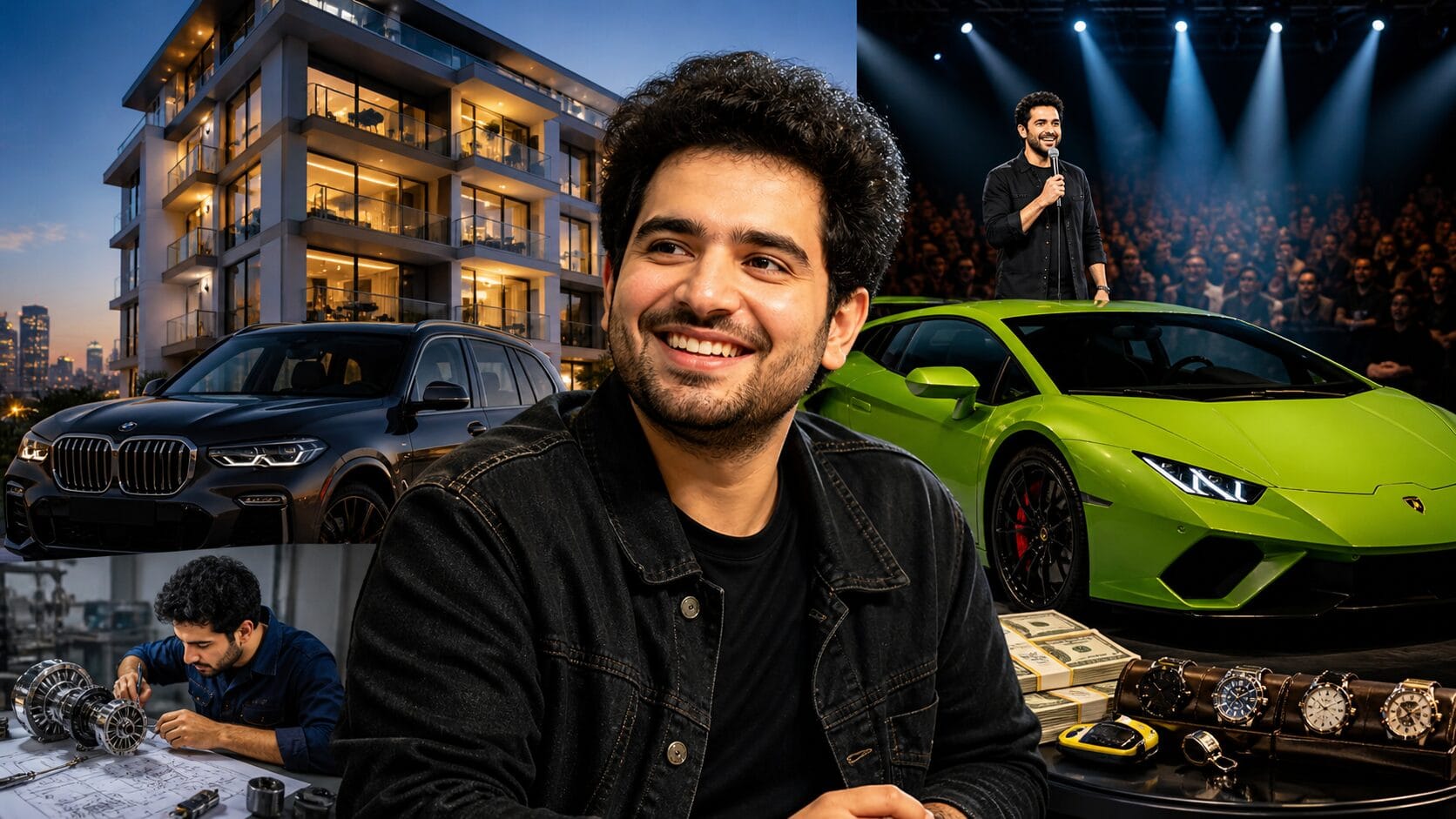 Samay Raina Net Worth 2026: Cars, Flat, Company, printing engineer se ...